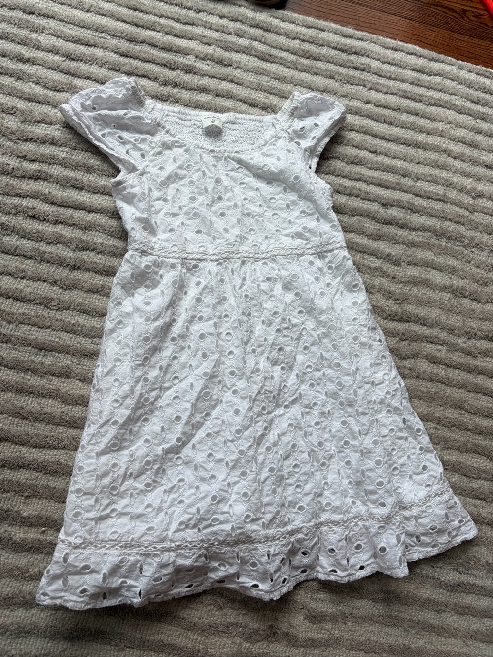 NWOT Abercrombie Kids Eyelet Dress